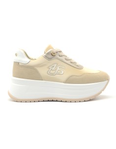 4US By Paciotti sneaker con zeppa